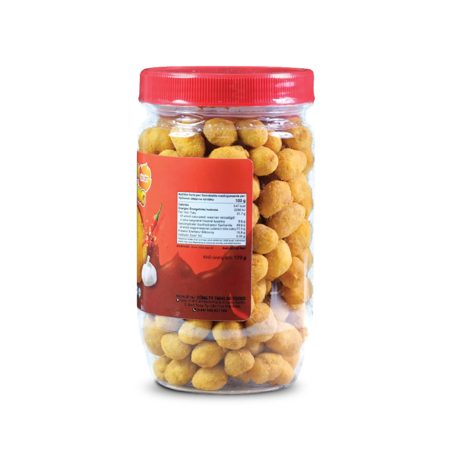 Garlic Chili Peanuts 170g